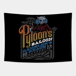 Pyloon's Saloon Tapestry