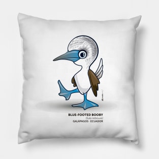 Blue Footed Booby Pillow