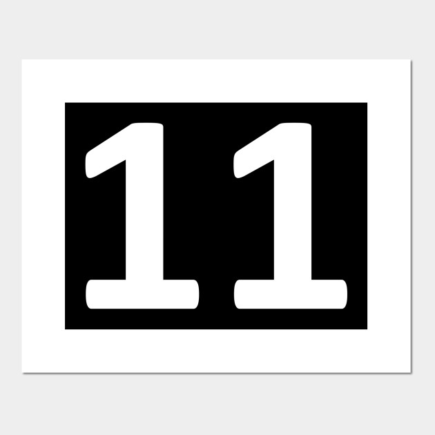 11 number jersey