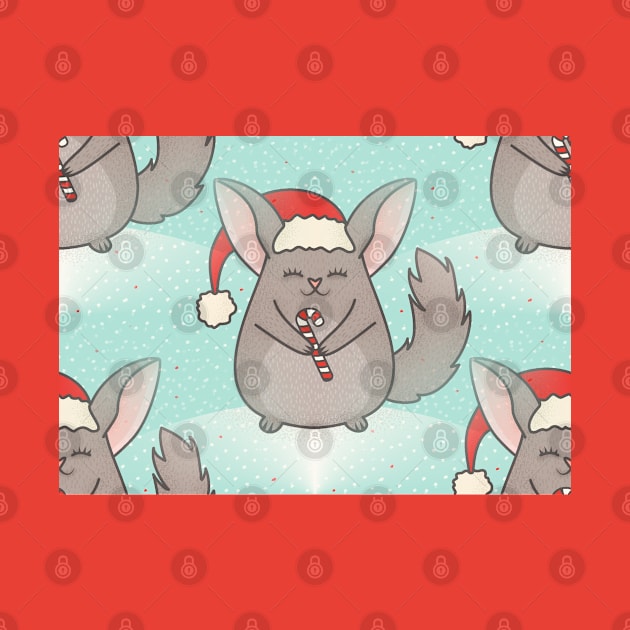 christmas chinchillas by gossiprag