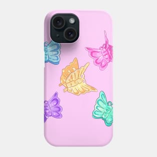 90s Nostalgia Series: butterfly clips Phone Case