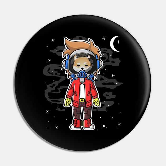 Hiphop Astronaut Dogelon Mars Coin To The Moon Crypto Token Cryptocurrency Wallet Birthday Gift For Men Women Kids Pin by Thingking About