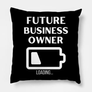 Future business Owner Pillow