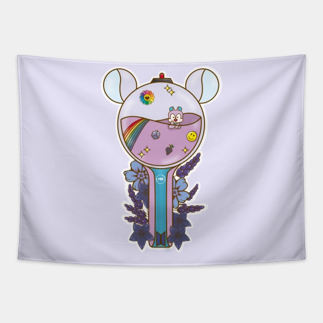 mang design lightstick Tapestry by MBSdesing 