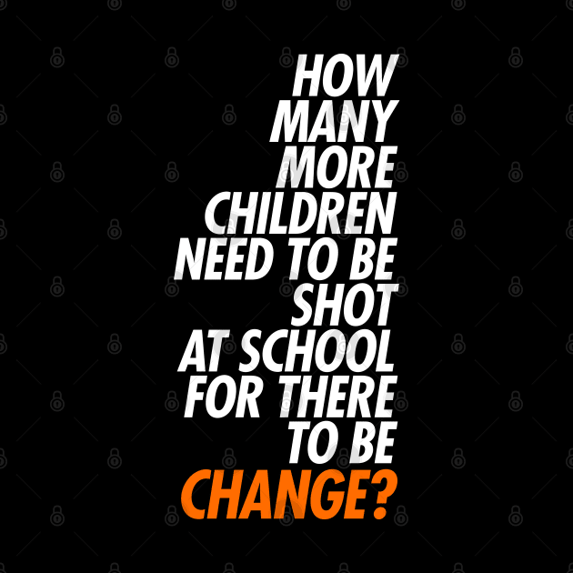 How Many More Children For Change? Gun Control by iconicole