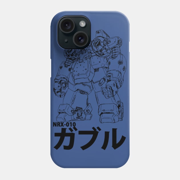 NRX-010 Gable Phone Case by Bajingseng