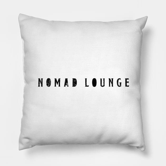 Nomad Lounge Distressed Logo Pillow by FandomTrading