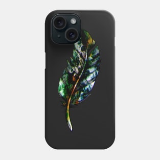 Feather Glitch #3 Phone Case