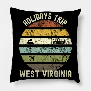 Holidays Trip To West Virginia, Family Trip To West Virginia, Road Trip to West Virginia, Family Reunion in West Virginia, Holidays in West Pillow