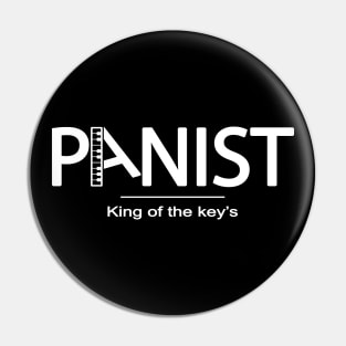 Pianist King of the key's Pin