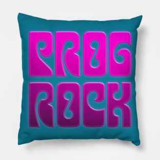 Prog Rock • Retro Styled Design Pillow