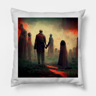 Time to go halloween decoration Pillow