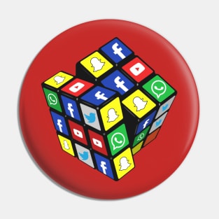 The Social Media Sphere Pin