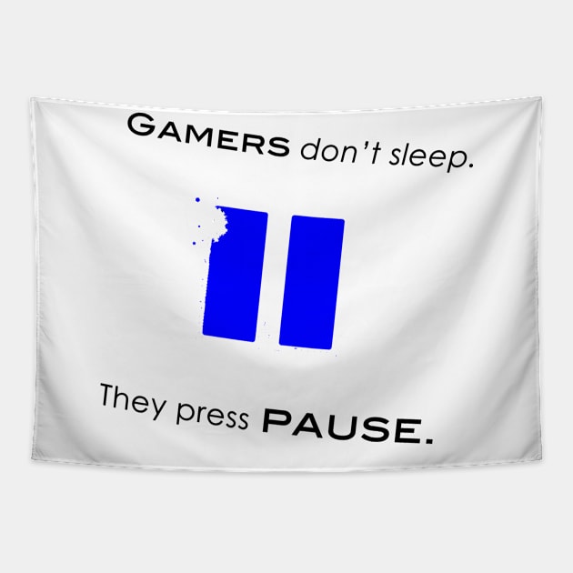 Gamers don't sleep Tapestry by Game0n