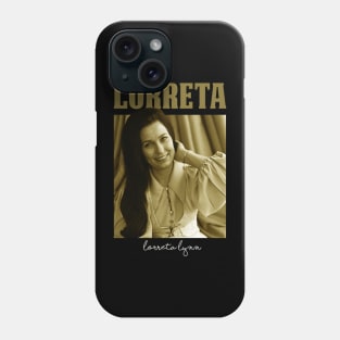 loretta lynn vintage Phone Case