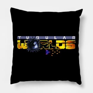 Tubular Worlds Pillow