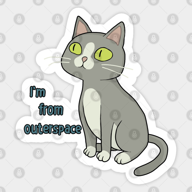 Talking Cat Rick And Morty Rick And Morty Sticker Teepublic