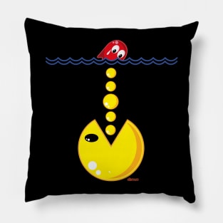 Pacman-Jaws Pillow