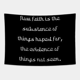 Hebrews 11:1 Bible Verse KJV  Tapestry