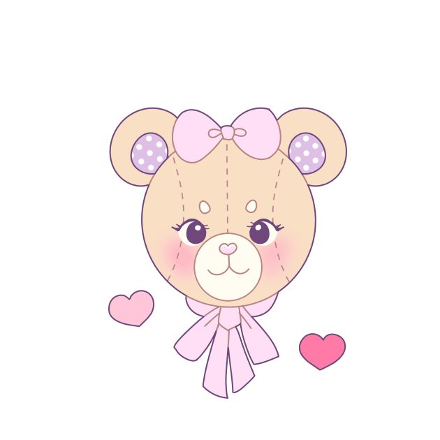 Lovely Bear Charm by Kipaki