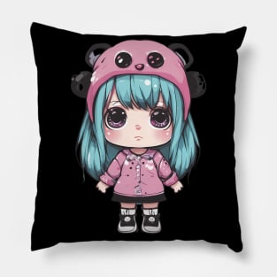 Tiny Kawaii Diva Pillow