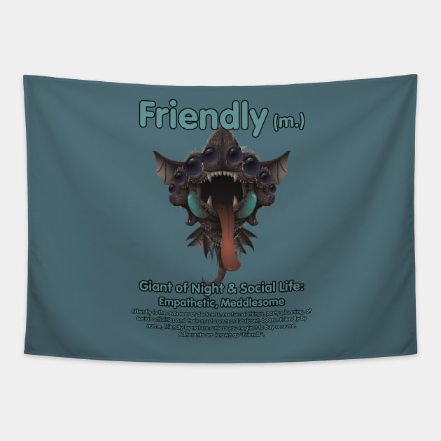 Friendly Tapestry by Justwillow