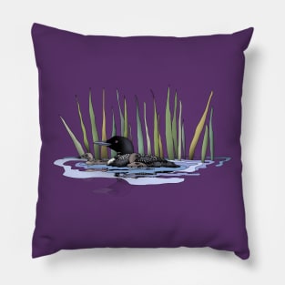 Happy Loons Pillow