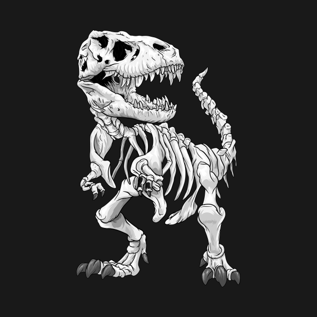 dinosaur bones t rex