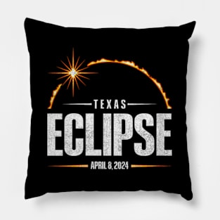 Wos 2024 Total Solar Eclipse Texas - Total Eclipse 2024 Pillow