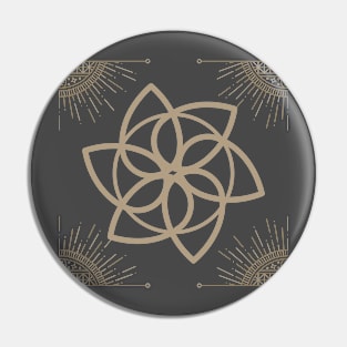 Golden Chakra Pin