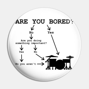 Drumming Flowchart Pin