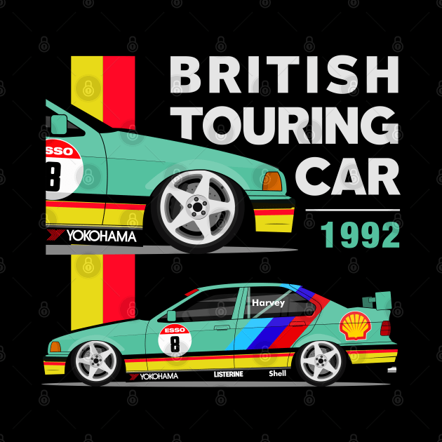 E36 BRITISH TOURING CAR by shketdesign