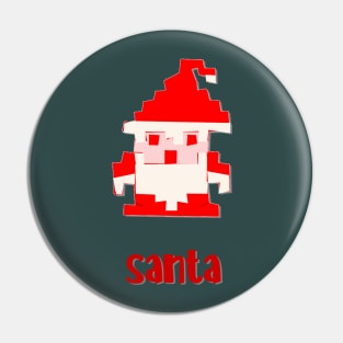 S A N T A Pin