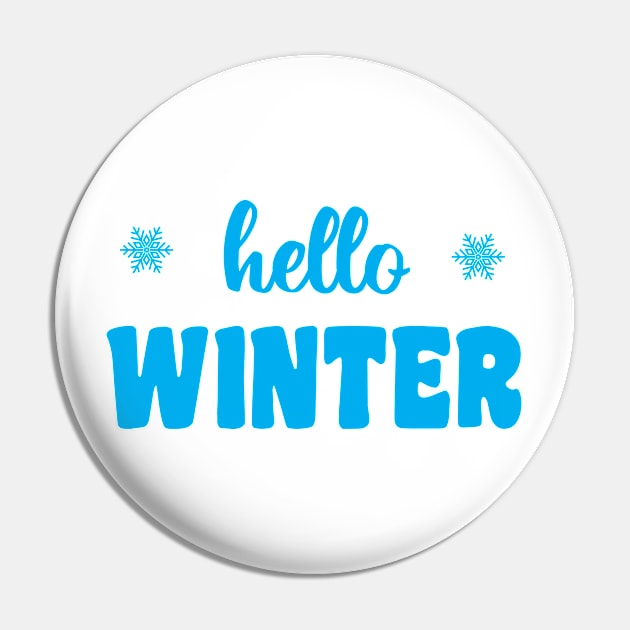 Hello Winter Pin by PitubeArt