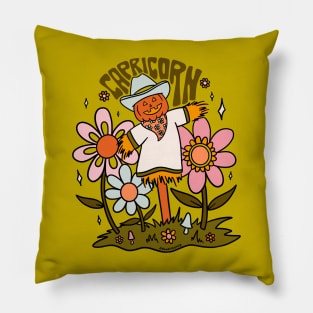 Capricorn Scarecrow Pillow