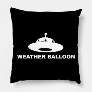 Just A Weather Balloon Pillow