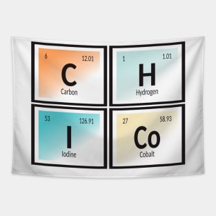 Chico City | Periodic Table Tapestry