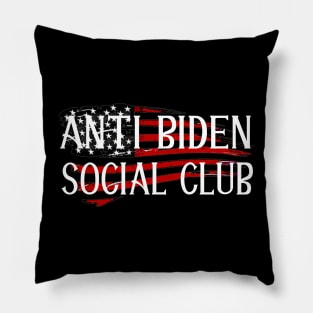 Anti Biden Social Club Pillow