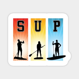 StandUp Paddle Boarding SUP graphic Magnet