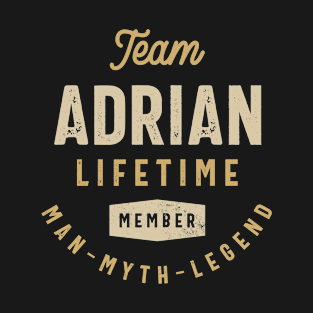 Team Adrian Lifetime Member T-Shirt