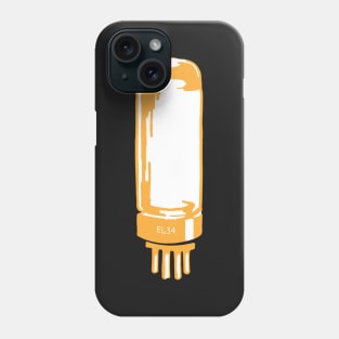 EL34 Vacuum tube icon Phone Case