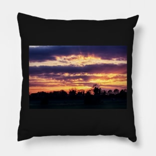 Heart of Sunset Pillow