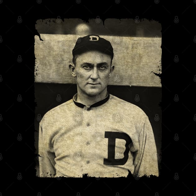 Ty Cobb, 1909 in Detroit Tigers by PESTA PORA