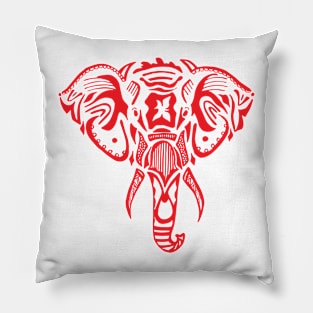 Elephant_grey Pillow