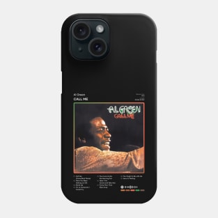 Al Green - Call Me Tracklist Album Phone Case