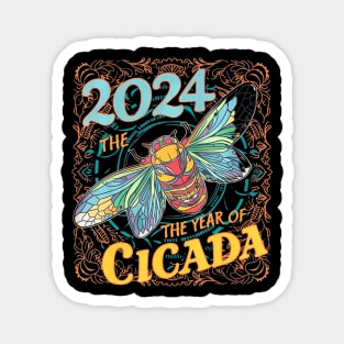 2024 The Year Of Cicada, Celebrate Cicada Emergence, Brood X Magnet