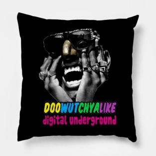 Digital Underground Doowutchyalike Hip Hop  1990 Pillow