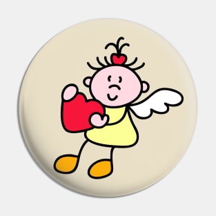 Cute Little Angel Pin