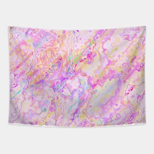 Fluid Pink Tapestry