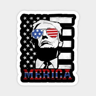 Merica Donald Trump Magnet